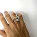 Ring 53 Original Ring in White Gold & Diamonds 58 Facettes 20400000569
