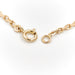 Necklace Cable link necklace Yellow gold 58 Facettes 1610158CN