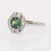 Ring 54 Old tourmaline and diamond ring 58 Facettes 23-174