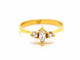Bague 55 Bague Or jaune Diamant 58 Facettes 06320CD