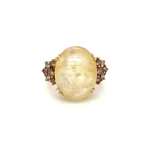 Bague 57 Bague cocktail Diamant Saphir 58 Facettes