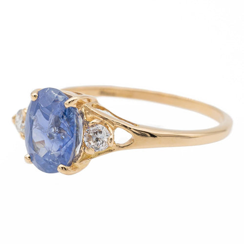 Bague 53 Bague Or jaune Saphir 58 Facettes 1850854CN