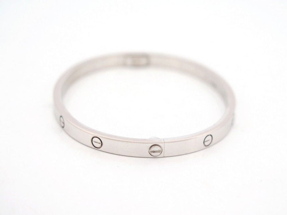 Bracelet bracelet CARTIER love pm 15 cm or blanc 18k 58 Facettes 257580