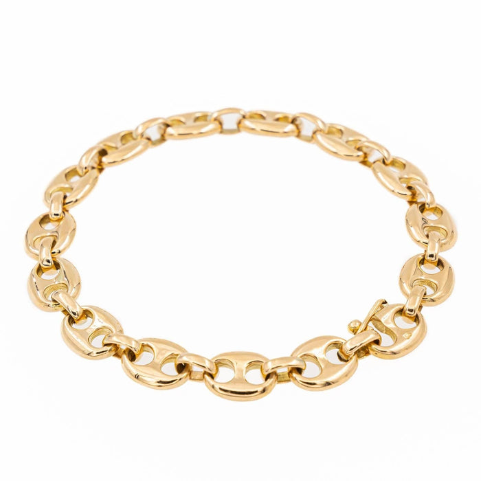 Bracelet Bracelet Grain de café Or jaune 58 Facettes 2090583CN