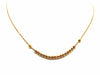 Necklace Ball chain necklace Yellow gold 58 Facettes 1752357CN