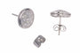 Boucles d'oreilles Boucles d'oreilles diamant platine 58 Facettes 22329-0121