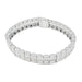 Bracelet White gold and diamond bracelet. 58 Facettes 31345
