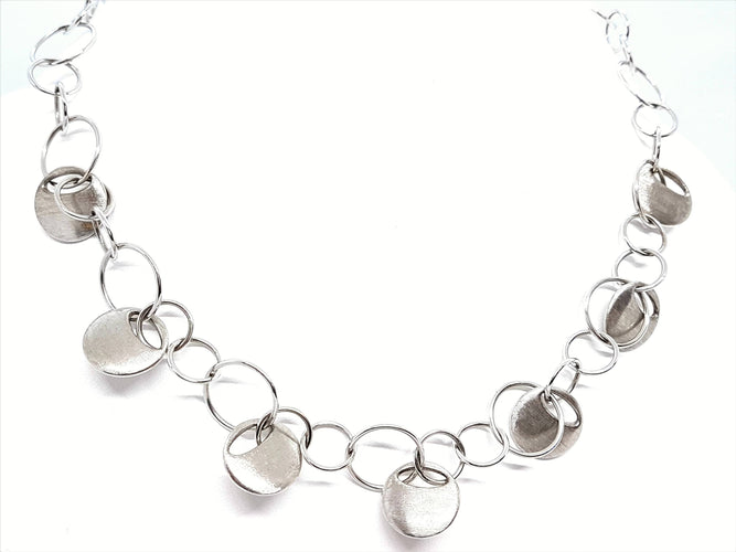 Collier Collier Or blanc 58 Facettes 06248CD