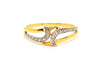 Ring 58 Ring Yellow gold Diamond 58 Facettes 870457CD