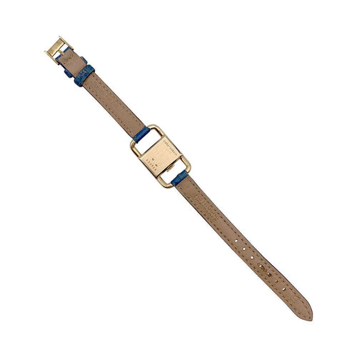 Montre Montre Jaeger Lecoultre & Hermès, "Etrier", or jaune, bracelet cuir. 58 Facettes 32561