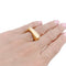 Bague 52 Bagues or jaune et bois. 58 Facettes 32802