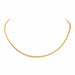 Necklace Cable link necklace Yellow gold 58 Facettes 1641200CN
