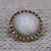 Brooch Opal brooch with black enamel diamonds 58 Facettes 23-355