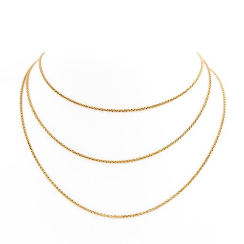 Collier Collier Chaîne Or jaune 58 Facettes 1681304CN