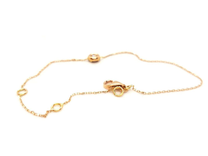 Bracelet Bracelet Or rose Diamant 58 Facettes 578987RV