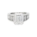 Ring 49.5 Edouard Nahum 3,31 carat diamond ring in white gold. 58 Facettes 30746