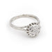 Bague Bague Or blanc Diamant 58 Facettes