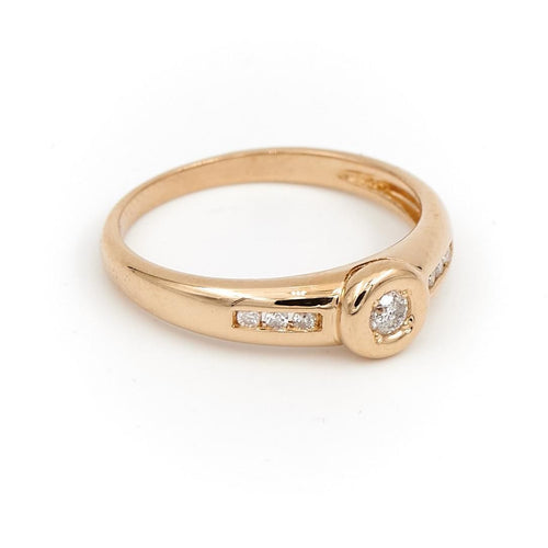 Bague 53 Bague Solitaire Or jaune Diamant 58 Facettes 1649076CN