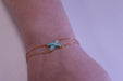 CHAUMET Bracelet - Link Bracelet Rose Gold Diamond Turquoise 58 Facettes 082935