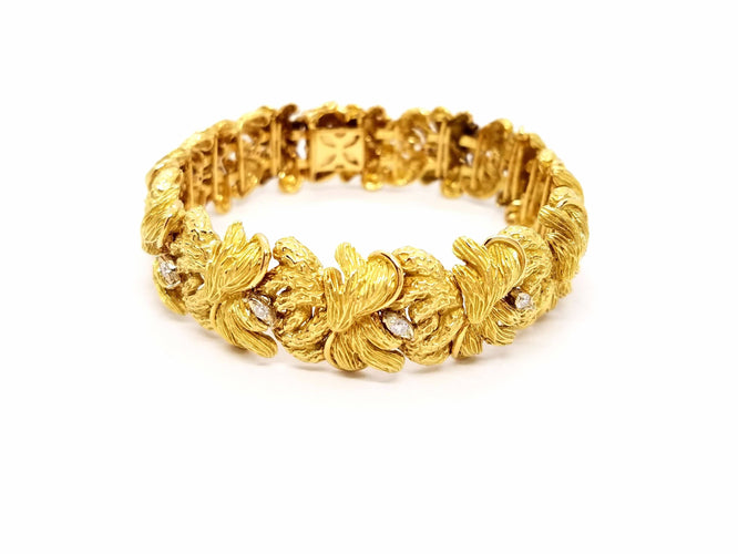 Bracelet Bracelet Or jaune Diamant 58 Facettes 875554CN