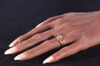 Ring 53 Gold ring with tricolor gemstones 58 Facettes 23024-0159