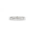 Ring 54 / White/Grey / 750 Gold Half-wedding 11 Diamonds 58 Facettes R220040
