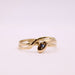 Ring Yellow gold and sapphire snake ring 58 Facettes