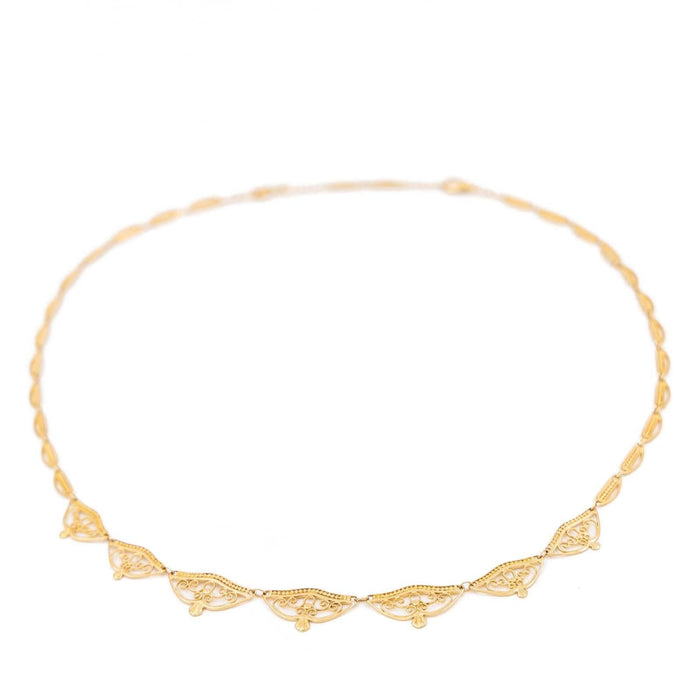 Collier Collier Filigrane Or jaune 58 Facettes 2141254CN