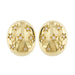 Boucles d'oreilles Boucles d'oreilles étoiles Or jaune Diamants 58 Facettes 28569