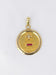 AUGIS pendant - Love medal "The essential" large model Yellow gold Ruby 58 Facettes J251