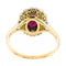 Bague 55 Bague Pompadour Or jaune Rubis 58 Facettes 2589168CN