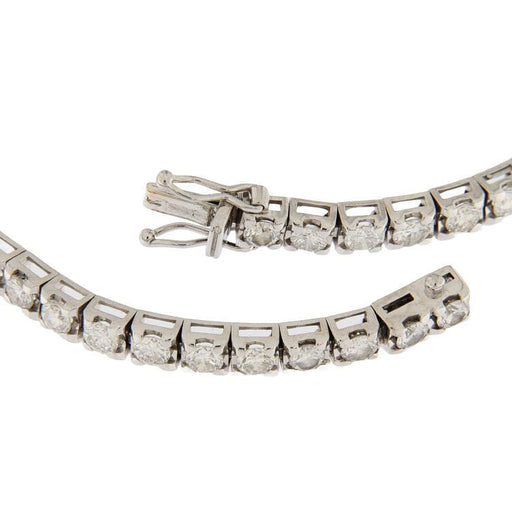 Bracelet Bracelet en or blanc avec diamants 58 Facettes G3309