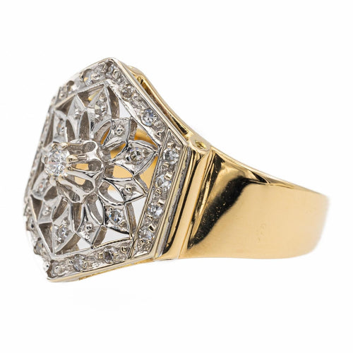 Bague 56 Bague Or jaune Diamant 58 Facettes 2560746CN