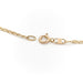 Necklace Cable link necklace Yellow gold 58 Facettes 1654242CN