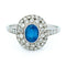 Bague 55.5 Bague Platine Saphir Diamants 58 Facettes BE68B24A4C894F3E8BE652F8855483A5