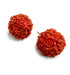 Boucles d'oreilles Boucles d'oreilles anciennes en corail sicilien 58 Facettes