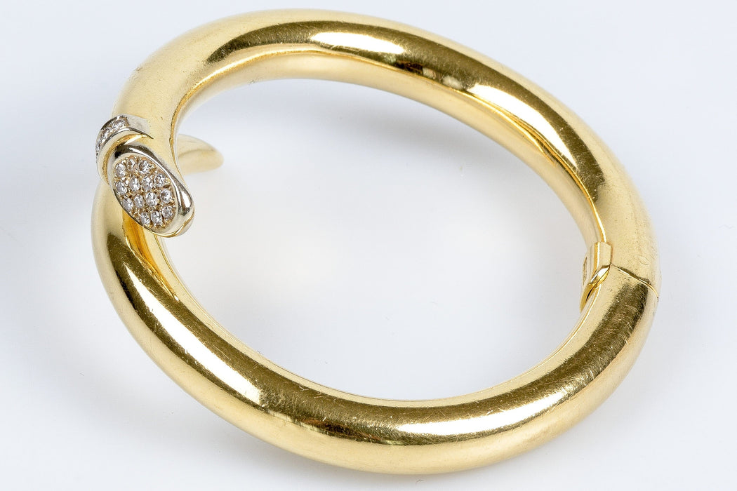 Bracelet Bracelet rigide Or jaune Diamants Carlo Weingrill 58 Facettes BR- WEINLPCC623