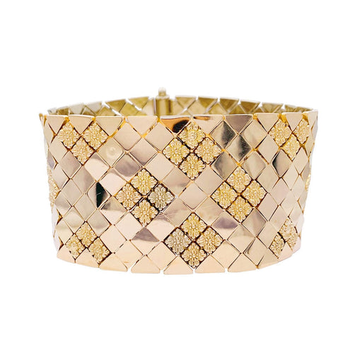 Bracelet Vintage rose gold cuff bracelet. 58 Facettes 32479