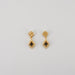 Drop Earrings in Yellow Gold, Diamonds & Sapphires 58 Facettes P12L14