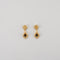 Boucles d'oreilles Pendantes en Or jaune, diamants & saphirs 58 Facettes P12L14
