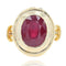 Bague 50 Bague ancienne en or et rubis 58 Facettes 22-212