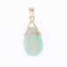 Pendentif Pendentif or et amazonite 58 Facettes 22-163B