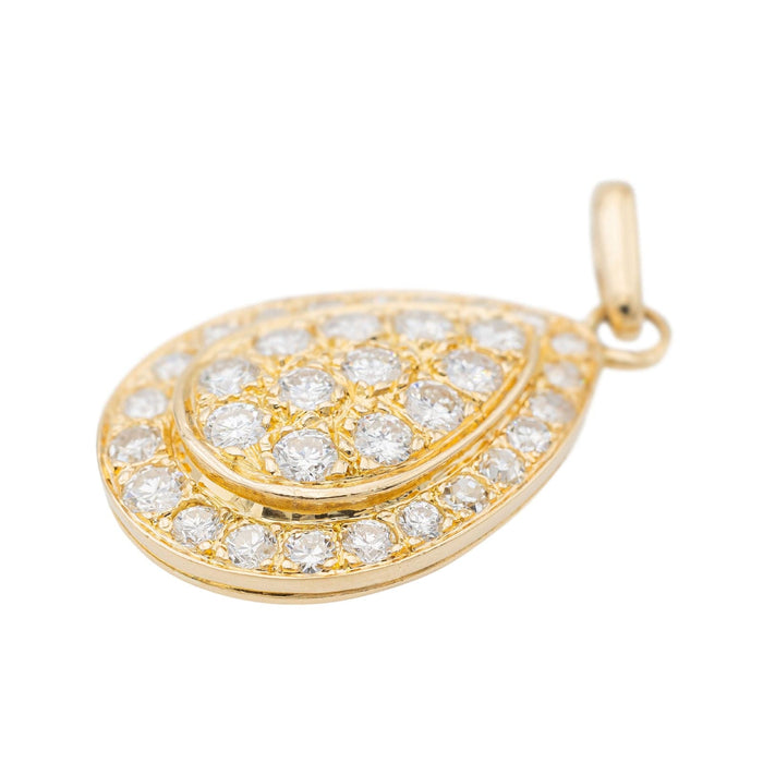 Pendentif Pendentif Or jaune Diamant 58 Facettes 2601202CN