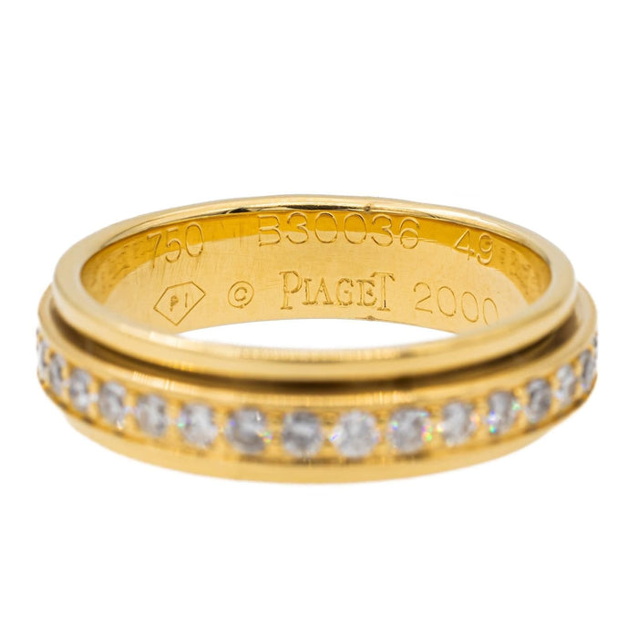 Bague 49 Piaget Bague Alliance Possession Or jaune Diamant 58 Facettes 2728996CN
