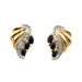 Boucles d'oreilles Boucles d'oreilles Or jaune Saphir 58 Facettes 1667868CN