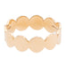Ring 52 Ginette NY Ring Alliance Mini ever Rose gold 58 Facettes 2572411CN