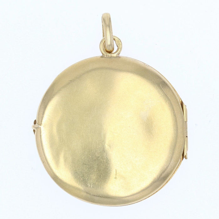 Pendentif Médaillon ancien en or et diamant 58 Facettes 21-802A