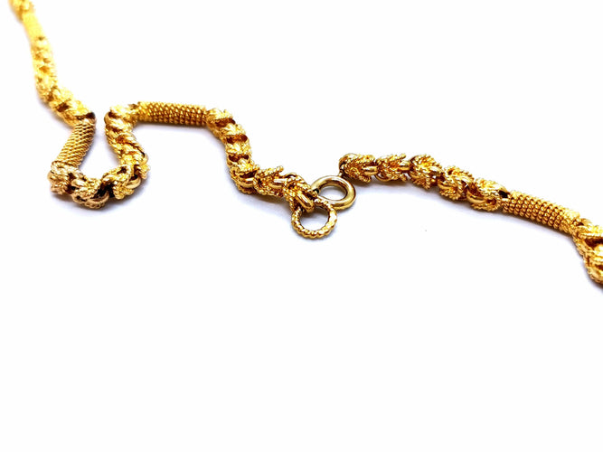 Collier Collier Sautoir Or jaune 58 Facettes 968070CN