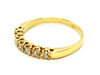 Ring 54 Alliance Ring Yellow Gold Diamond 58 Facettes 1820063CN