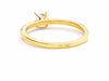 Ring 53 Solitaire Ring Yellow Gold Diamond 58 Facettes 578721RV